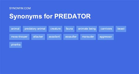 predator antonyms